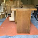 Oak desk 50s
