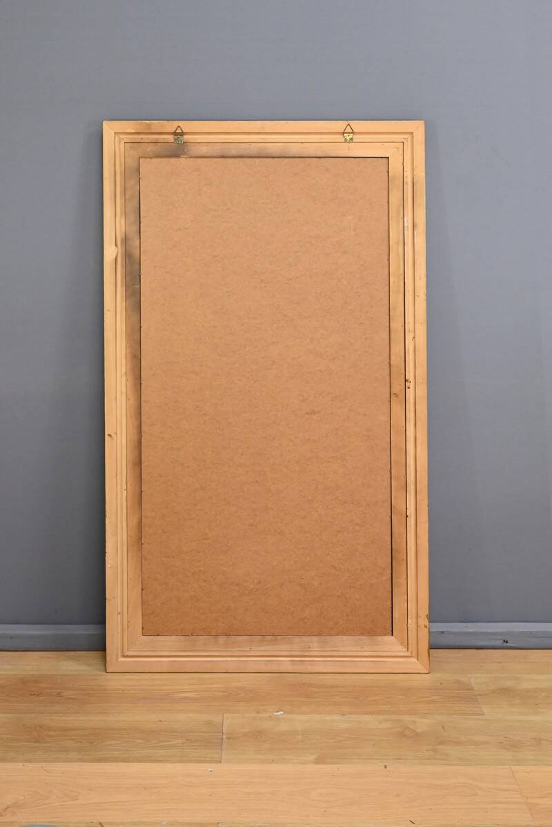 Rectangular Gilded Wood Mirror – 1950