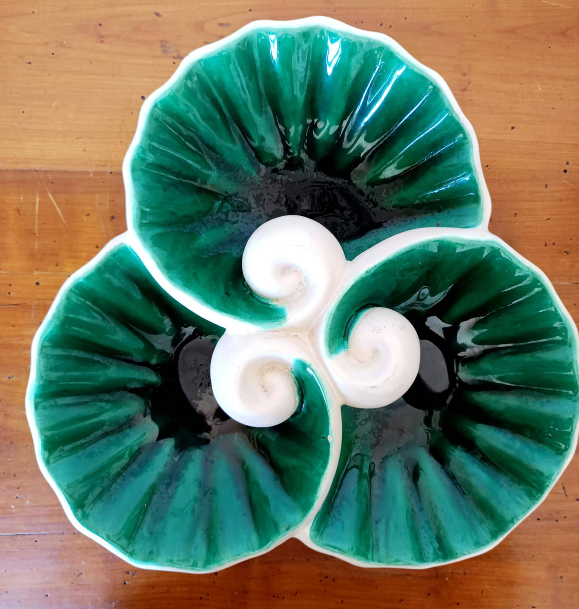 Vintage ceramic serving dish 1960