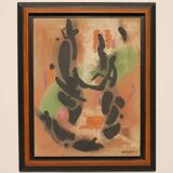 Abstract painting by Albert Coste