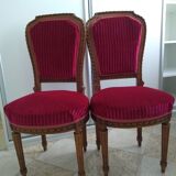 Pair of antique chairs stryle Louis XVI