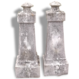 Pair of terminals cement year 60