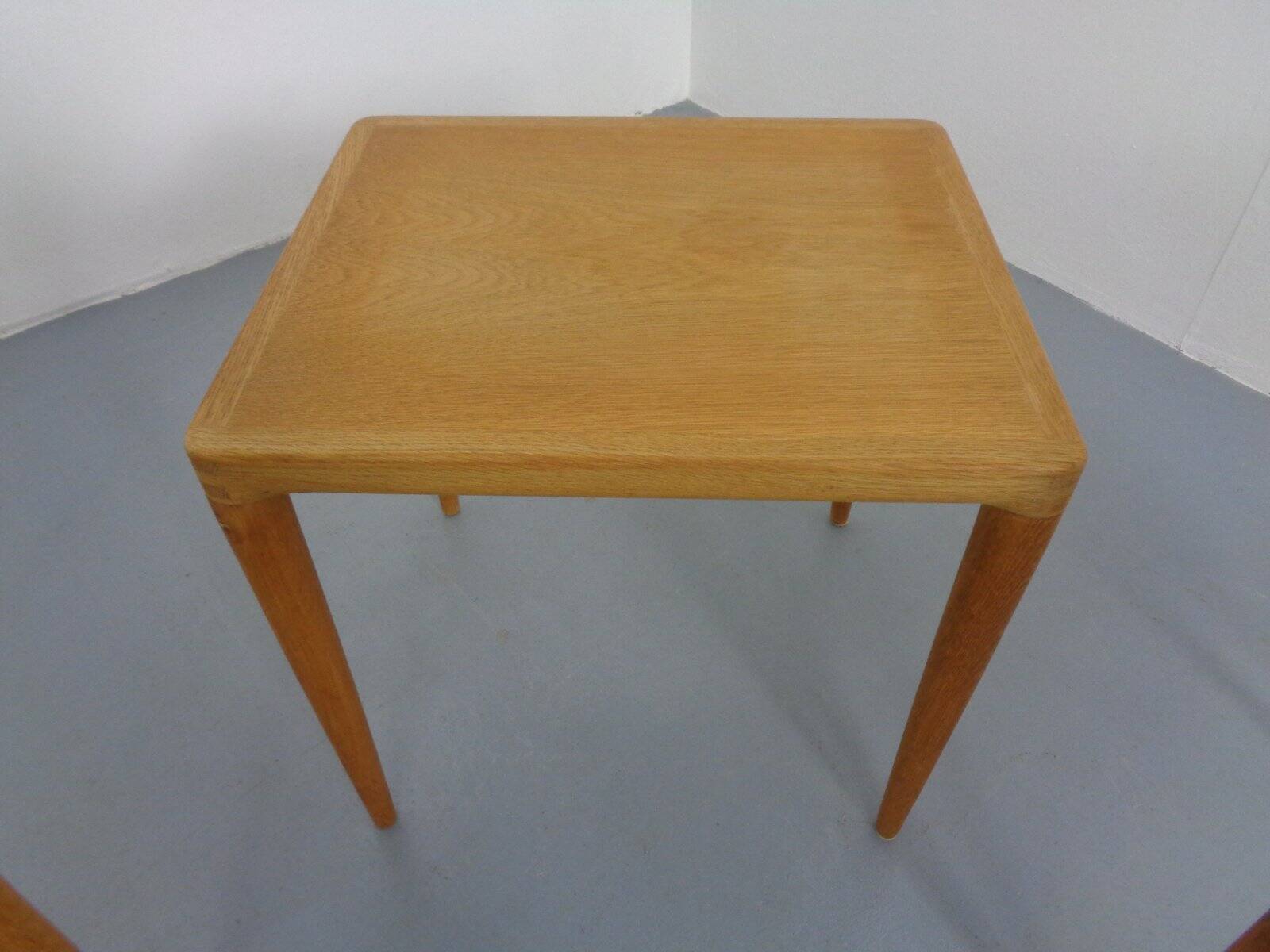 Danish Oak Nesting Tables by H.W. Klein for Bramin, 1960s, Set of 3