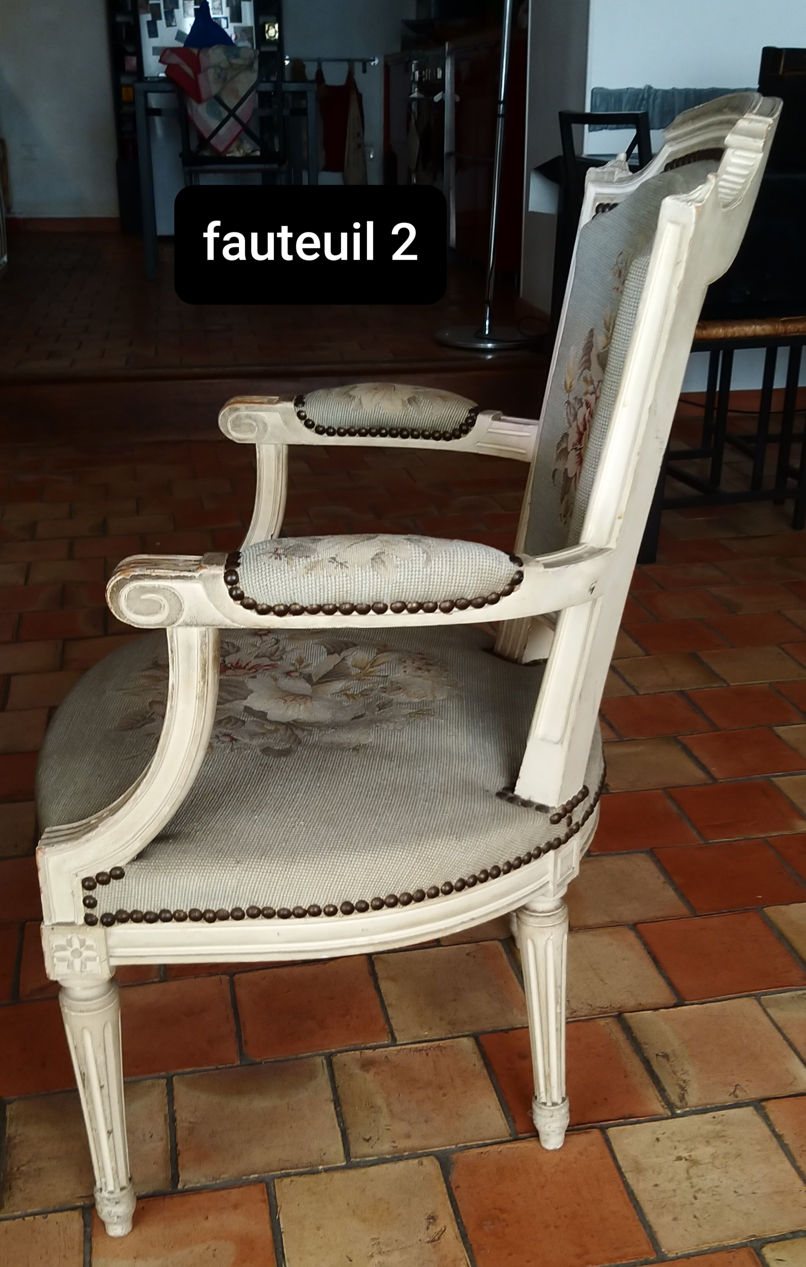 Pair of old armchairs