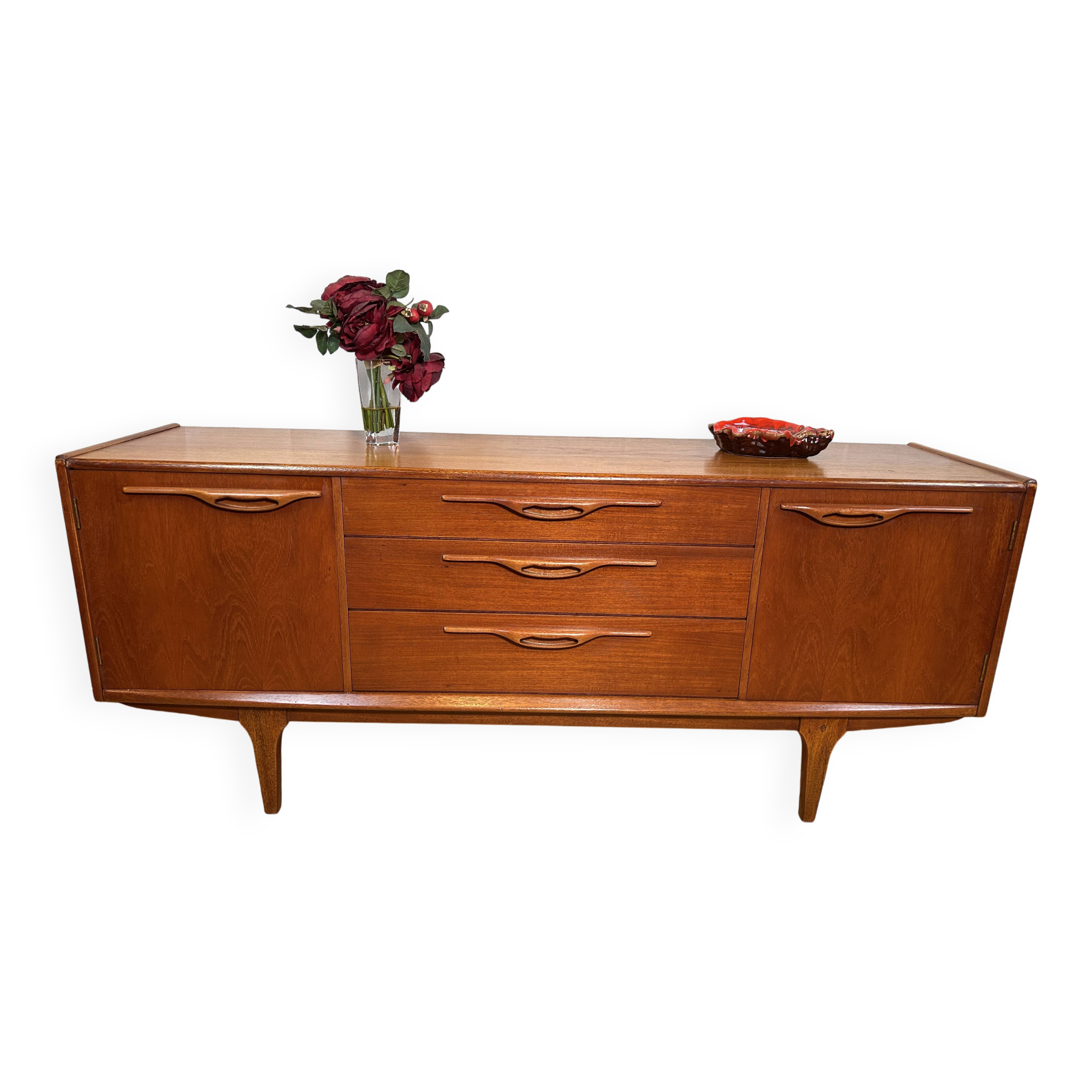 Mid century retro vintage teak sideboard by Jentique 1960