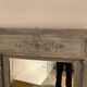 Trumeau ancien fin XIXè, grey wood, Shabby chic style 109x142cm
