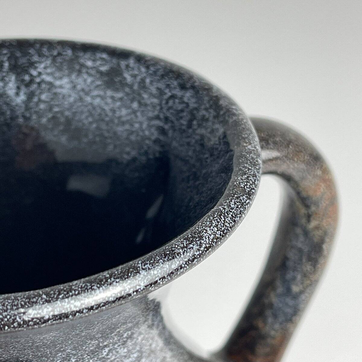 Vintage ceramic vase, West Germany, 1970.