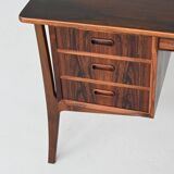 Svend Aage Madsen writing desk in rosewood H.P. Hansen Denmark 1960