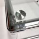Square glass coffee table 71 x 71 cm, 1990s