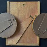 Set of 3 frames 1900 tackle with nets and marie louise pitchpin