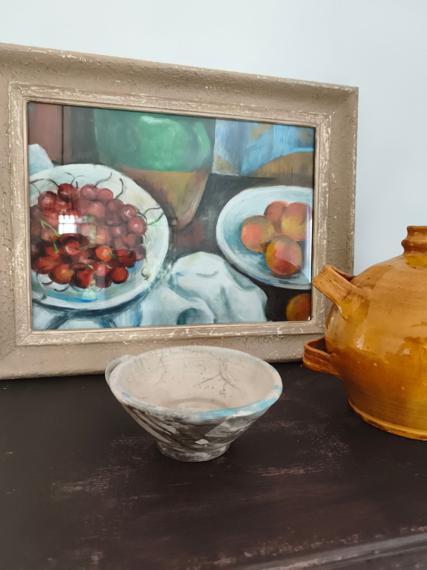Impressionist painting tableau