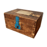 Small 50s wooden storage case