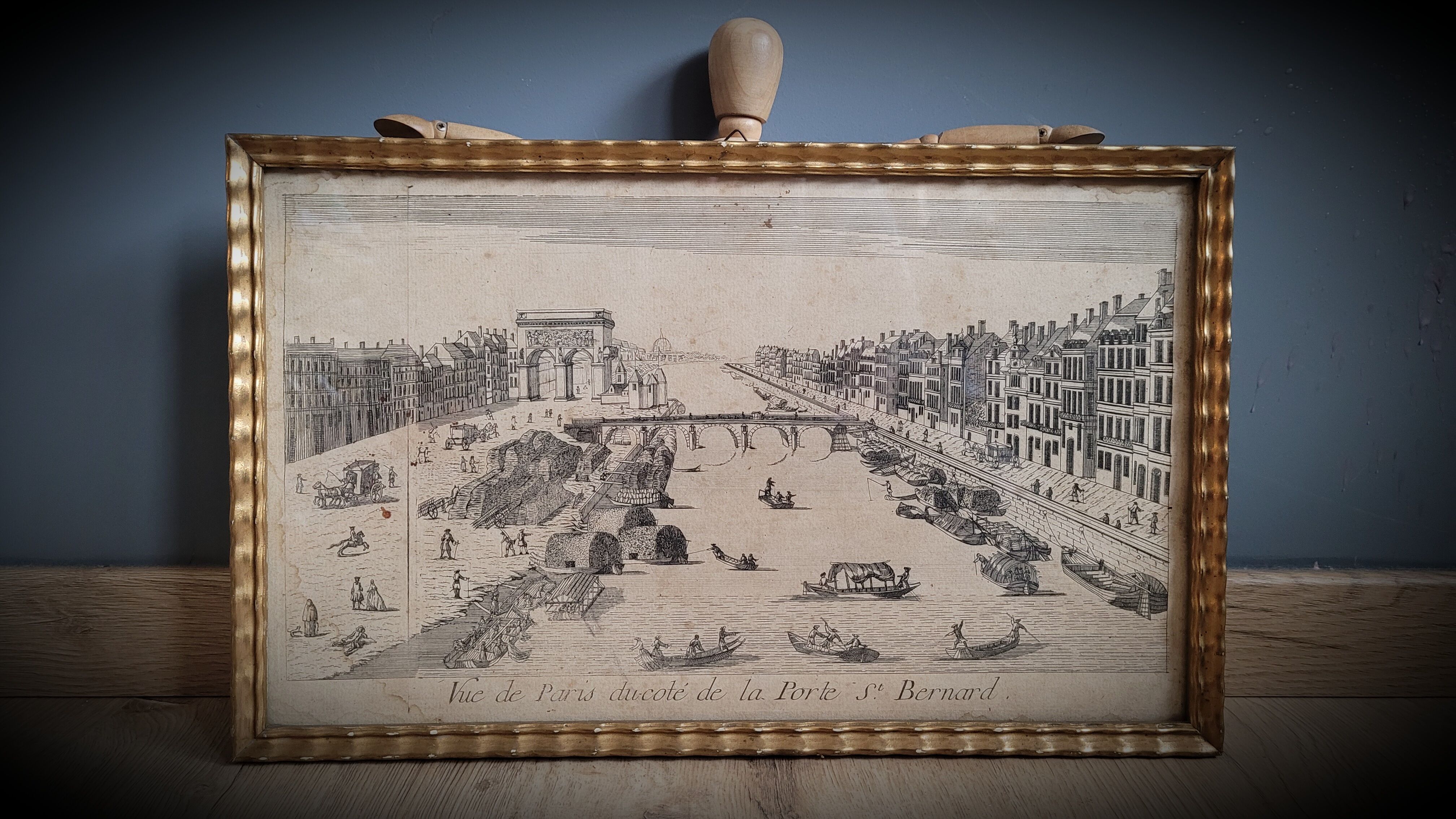 Illustration paris porte bernard