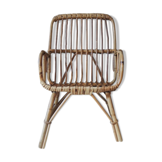 Children's rattan chair