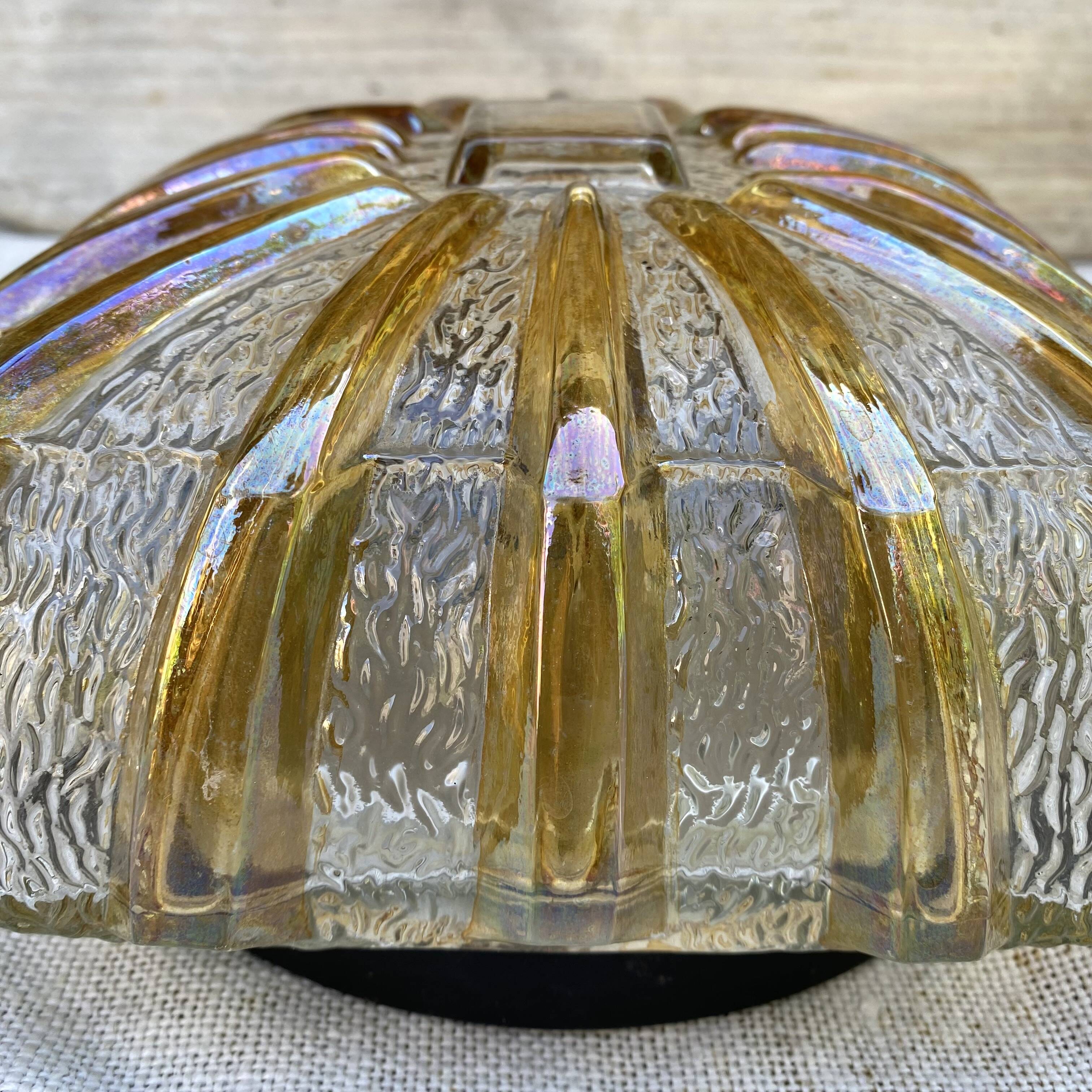 Vintage ceiling light in Italian style, 1970s.