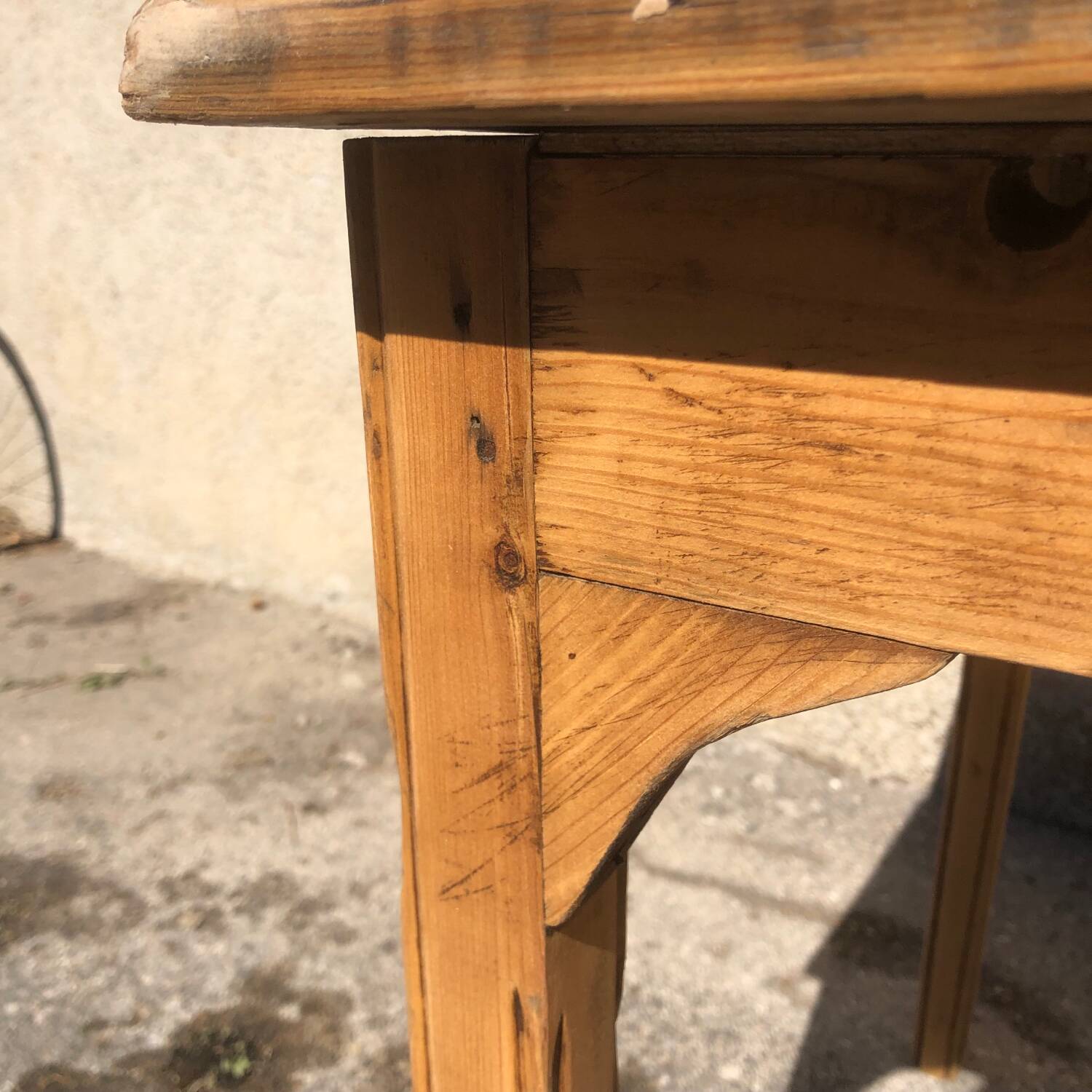 Antique dining table