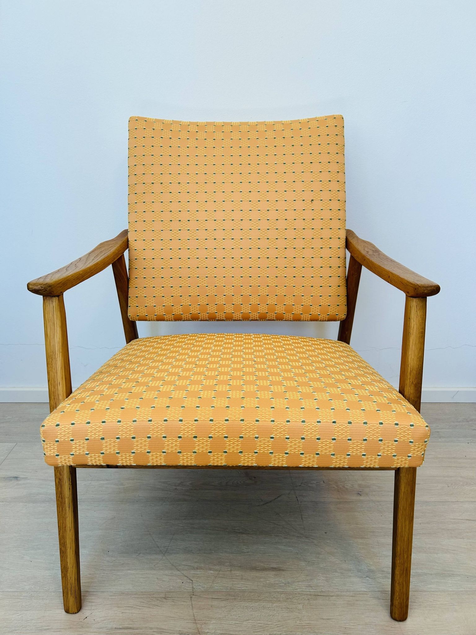 Fully Restored Vintage Armchair from Czechoslovakia 1960’s