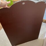 Vintage bevelled mirror 93x63cm