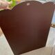 Vintage bevelled mirror 93x63cm