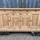 Scandinavian natural pine sideboard with 4 doors and 6 drawers.