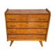 vintage chest of drawers 1960 a 70 4 pullers plating 76x90x45