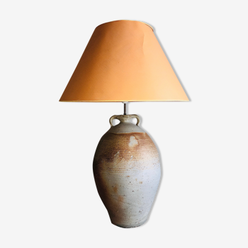 Lampe poterie ancienne