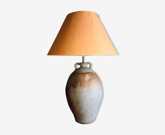Lampe poterie ancienne