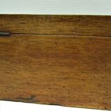 Old patinated solid wood box