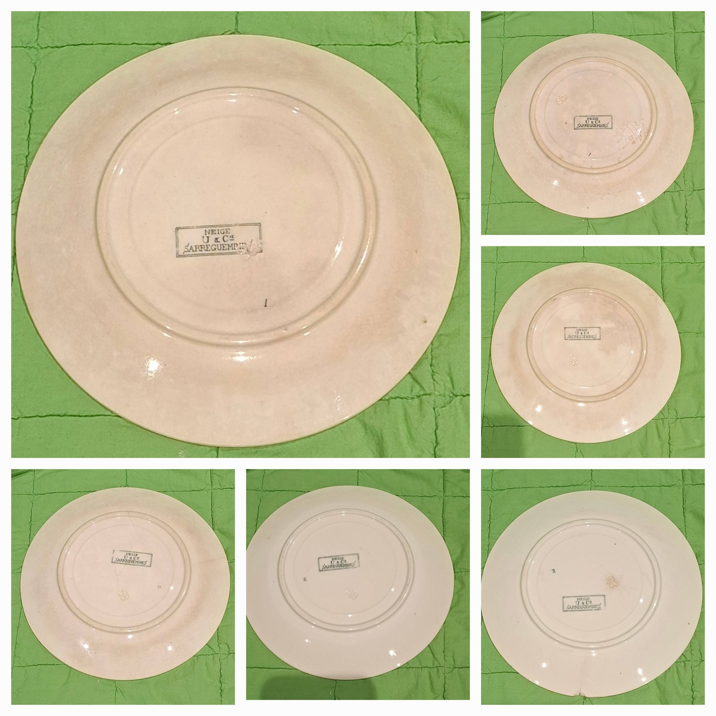 Sarreguemines Snow 6-Person Dinnerware Set