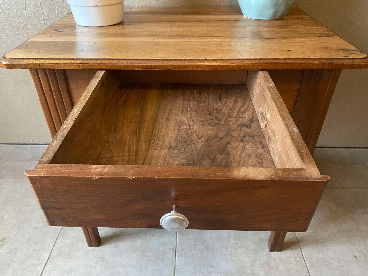 Vintage art deco table from the 50s