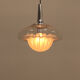 Vintage glass hanging lamp by Peill & Putzler, 1960
