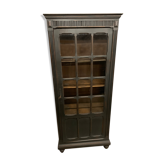 Vitrine ancienne Napoléon III patinée noir