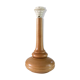 Vintage lemon wood lamp foot