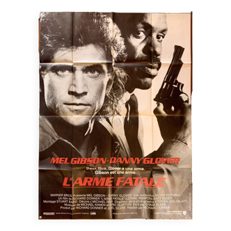 Poster for the film "Lethal Weapon"