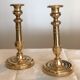Brass candlesticks