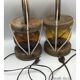 Pair of electrified vintage lanterns to install or hang