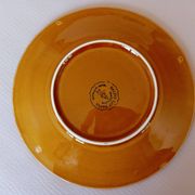 Cake service in slipware Salins les Bains