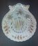 Limoges, large gold and gadroon scallop shell, empty pocket, salad bowl, compotier