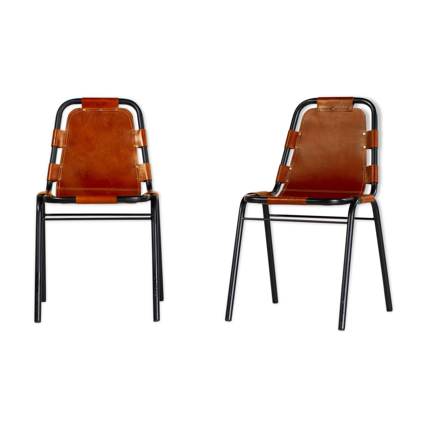 Pair of chairs "Les Arcs"