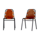 Paire de chaises «Les Arcs»