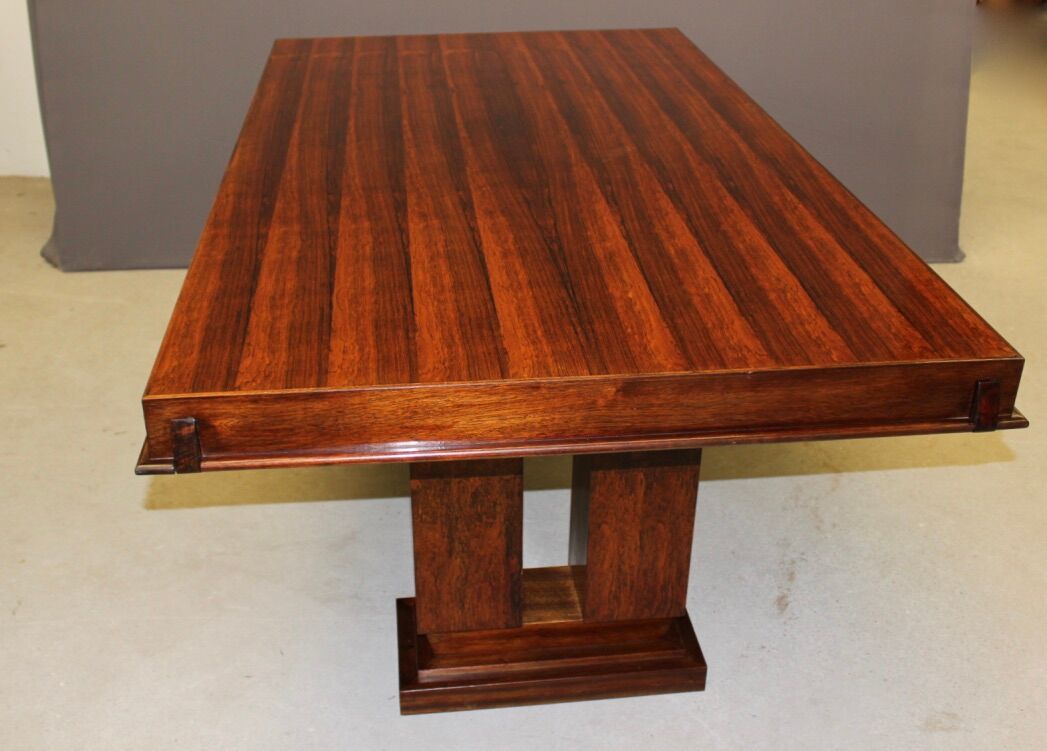 Art deco period dining table