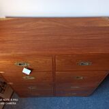 Commode 8 tiroirs style marine