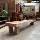 Solid elm coffee table