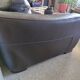 Incanto Sofa Brown Model Three-Seater Sofa with Cushions