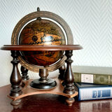 Vintage desktop world map