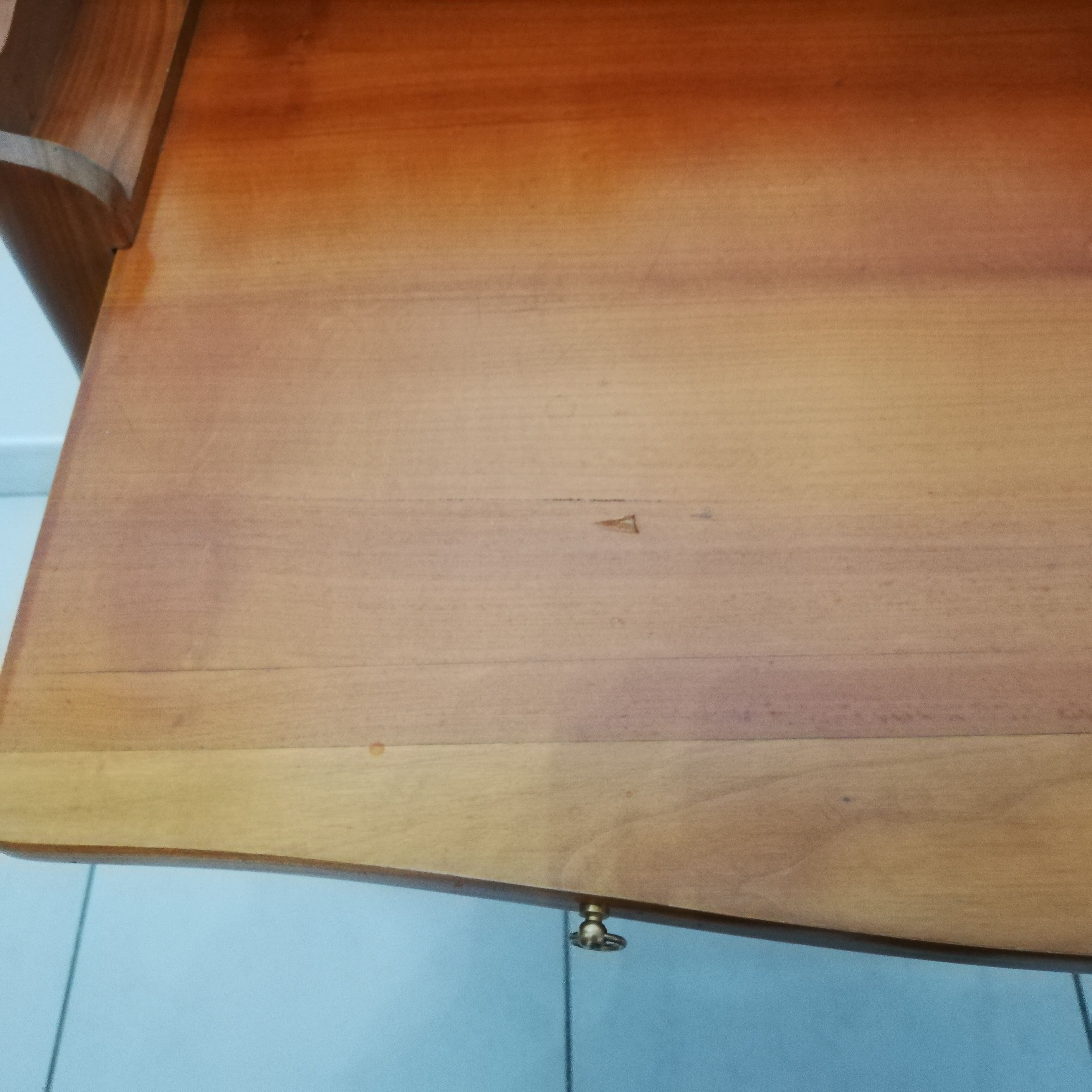 Desk or secretary with slippery tray Louis XV style