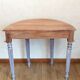 Console demi-lune style Louis XVI