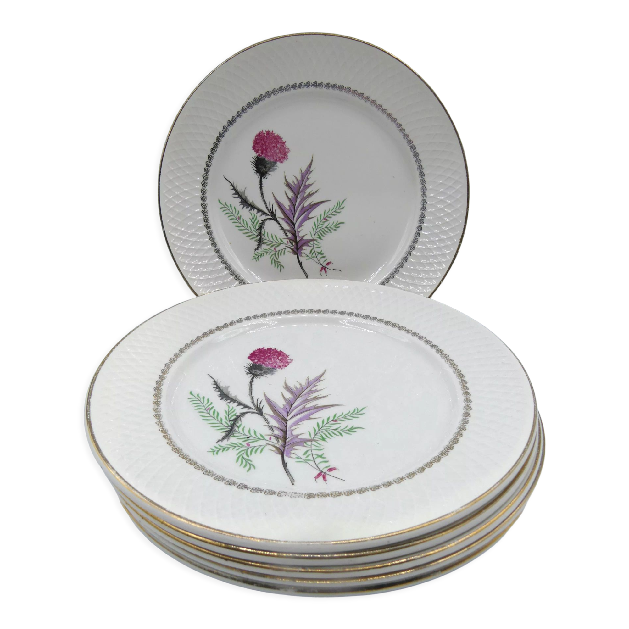 Plates Moulin des Loups Imperia plates