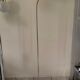 Floor lamp 1990 vintage Italy opaline zebra