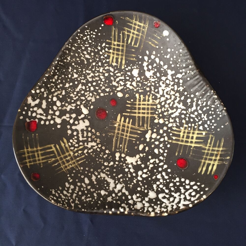 Fruit cup or pouch in vintage ceramic west-germany